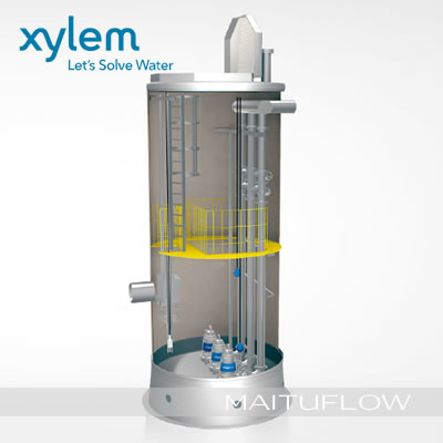 美國ITT賽萊默(Xylem)飛力TOP一體式預(yù)制泵站